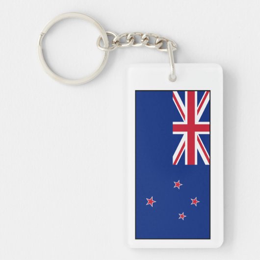 ニュージーランドの旗 キーホルダー (正面)
