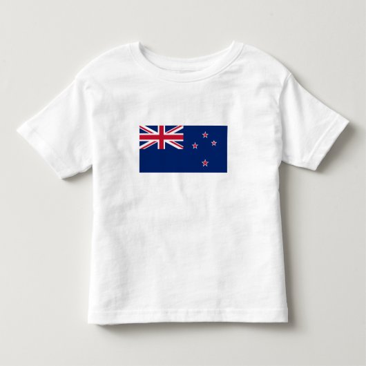ニュージーランドの旗 トドラーTシャツ (正面)