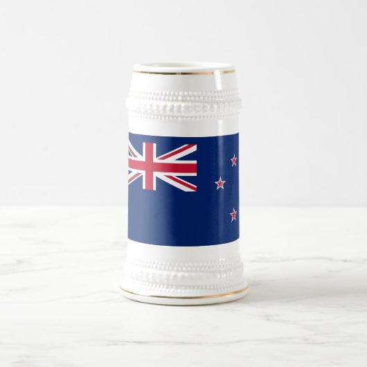 ニュージーランドの旗 ビールジョッキ (中央)