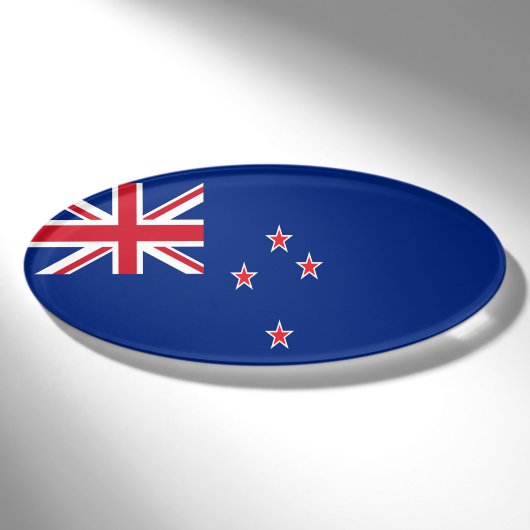 ニュージーランドの旗 名札 (正面)