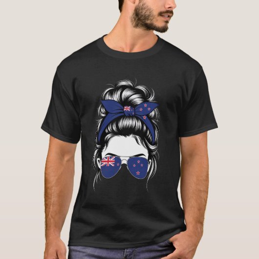 ニュージーランドの旗 Tシャツ (正面)