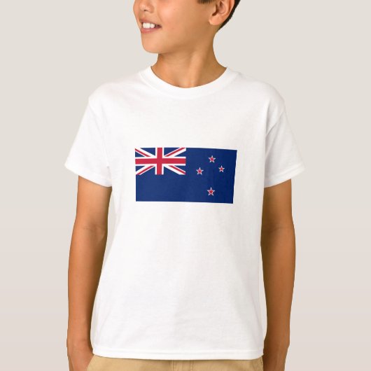 ニュージーランドの旗 Tシャツ (正面)