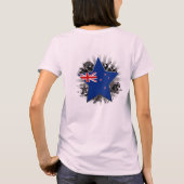 ニュージーランドの星 Tシャツ (裏面)