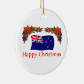 ニュージーランドの楽しいクリスマス セラミックオーナメント (右)