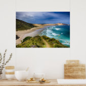 ニュージーランドの海岸線 ポスター (キッチン)