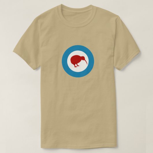 ニュージーランドの王室のな空軍Roundel Tシャツ (デザイン正面)
