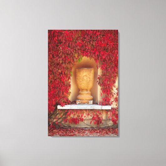 ニュージーランドの紅葉 キャンバスプリント (正面)