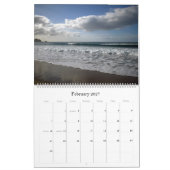 ニュージーランドの美しい暦 カレンダー (2月 2027)