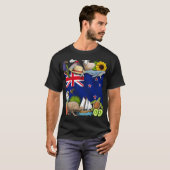 ニュージーランドの自慢 Tシャツ (正面フル)
