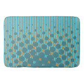 ニュージーランドの色 – 密度(ターコイズ) バスマット (正面)