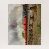 ニュージーランドの蒸気機関車が大好き ジグソーパズル (縦)