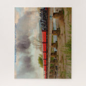 ニュージーランドの蒸気機関車が大好き ジグソーパズル (縦)