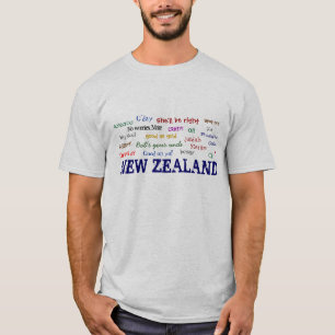 ニュージーランドの表現のTシャツ Tシャツ