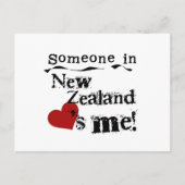 ニュージーランドの誰かは私を愛します ポストカード (正面)
