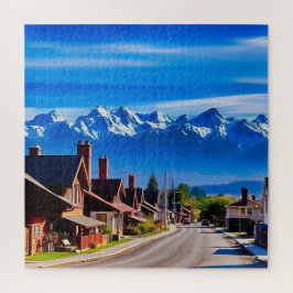 ニュージーランドの近隣通り ジグソーパズル