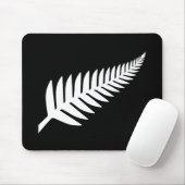 ニュージーランドの銀製シダ マウスパッド (マウス)