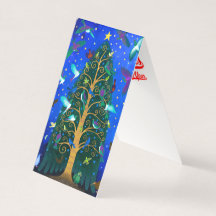 ニュージーランドの鳥のクリスマスカード