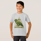 ニュージーランドの鳥 キーア Tシャツ (正面フル)