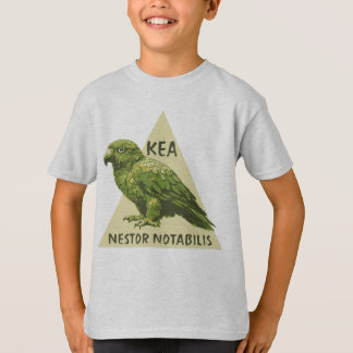 ニュージーランドの鳥 キーア Tシャツ