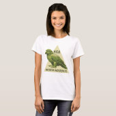 ニュージーランドの鳥 キーア Tシャツ (正面フル)