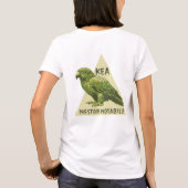 ニュージーランドの鳥 キーア Tシャツ (裏面)