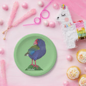ニュージーランドの鳥 ペーパープレート (パーティー)