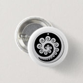 ニュージーランドのAOTEAROA KORUボタン 缶バッジ (正面&裏面)