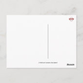 ニュージーランドのChristchurch Cathedral ポストカード (裏面)