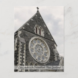 ニュージーランドのChristchurch Cathedral ポストカード