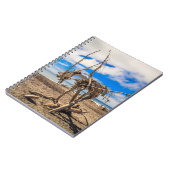 ニュージーランドのHokitikaビーチの流木アートワーク ノートブック (左側)