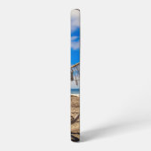 ニュージーランドのHokitikaビーチの流木アートワーク Samsung Galaxyケース (左側面)