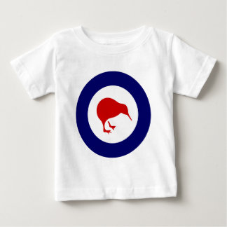 ニュージーランドのroundelのキーウィ ベビーTシャツ