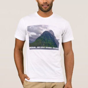 ニュージーランドはあまりを期待しません-それを愛します Tシャツ