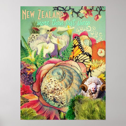ニュージーランドは羊ばかりではない ポスター (正面)