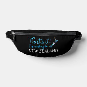 ニュージーランドへの引越KIWI PAUA ファニーパック