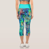 ニュージーランドアバロンパウシェルパターン1 カプリレギンス (裏面)