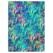 ニュージーランドアバロンパウシェルパターン1 クリップボード (裏面)