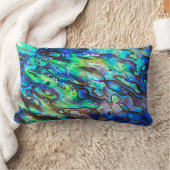 ニュージーランドアバロンパウシェルパターン1 ランバークッション (ブランケット)