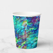 ニュージーランドアバロンパウシェルパターン1 紙コップ (右)