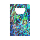 ニュージーランドアワロンパウアシェルパターン1 クレジットカード栓抜き (裏面)