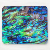 ニュージーランドアワロンパウアシェルパターン1 マウスパッド (正面)