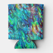 ニュージーランドアワロンパウアシェルパターン1 缶クーラー (正面)