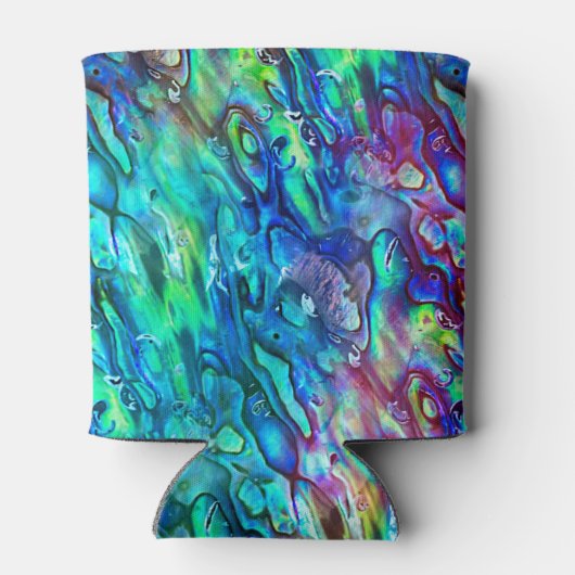 ニュージーランドアワロンパウアシェルパターン1 缶クーラー (裏面)