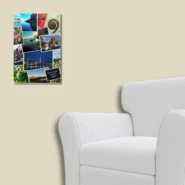 ニュージーランドカスタムフォトコラージポスター ポスター