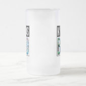 ニュージーランドキウィアズブロポーア フロストグラスビールジョッキ (中央)