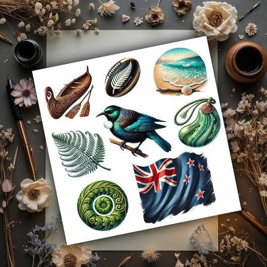 ニュージーランドキウィアナセット1 シール