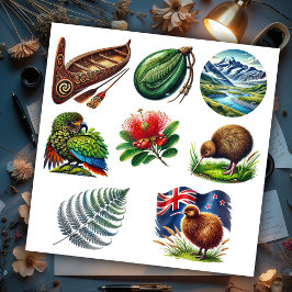 ニュージーランドキウィアナセット3 シール