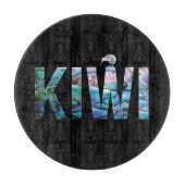 ニュージーランドキウィシンプルーPAUA カッティングボード (正面)