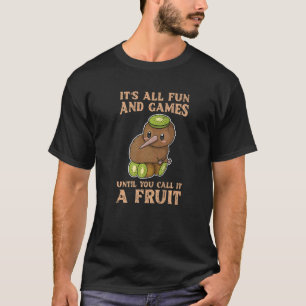 ニュージーランドキウィバード引用文For A Kiwi _1 Tシャツ
