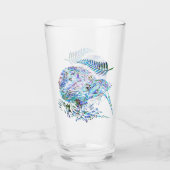 ニュージーランドキウィパウアガラス タンブラーグラス (正面)